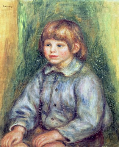 クロード・ルノワールの肖像画（1901-81）1905-08 作： Pierre Auguste Renoir